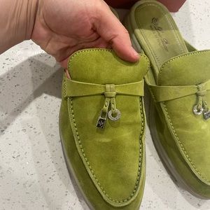 Loro Piana 
Babouche Charms Walk Suede